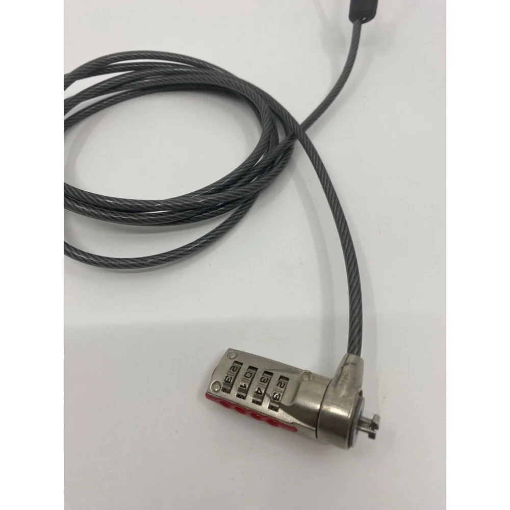 Kensington Laptop Computer MicroSaver Security Cable W/lock J76700